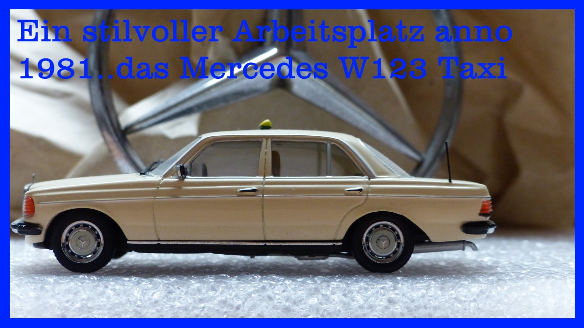 Mercedes Benz W123 Taxi